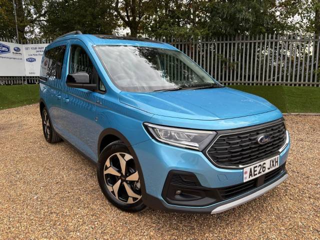 Ford Tourneo Connect 1.5 EcoBoost PHEV 150 Active 5dr Auto Pan Roof 200 mls MPV Petrol / Electric Hybrid Blue