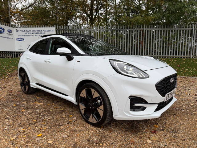 2025 Ford Puma 1.0 EcoBoost Hybrid mHEV 155 ST-Line X DCT 5dr Pan Roof