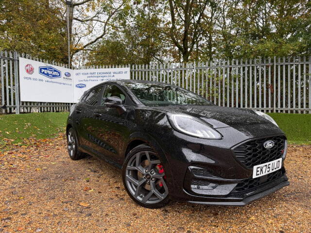 Ford Puma 1.0 EcoBoost Hybrid mHEV 170 ST 5dr DCT Pan Roof Hatchback Petrol Black